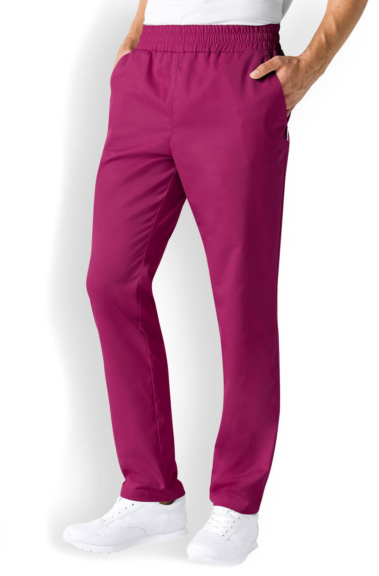 Clinic Dress CORE Nohavice unisex XS, Malinová