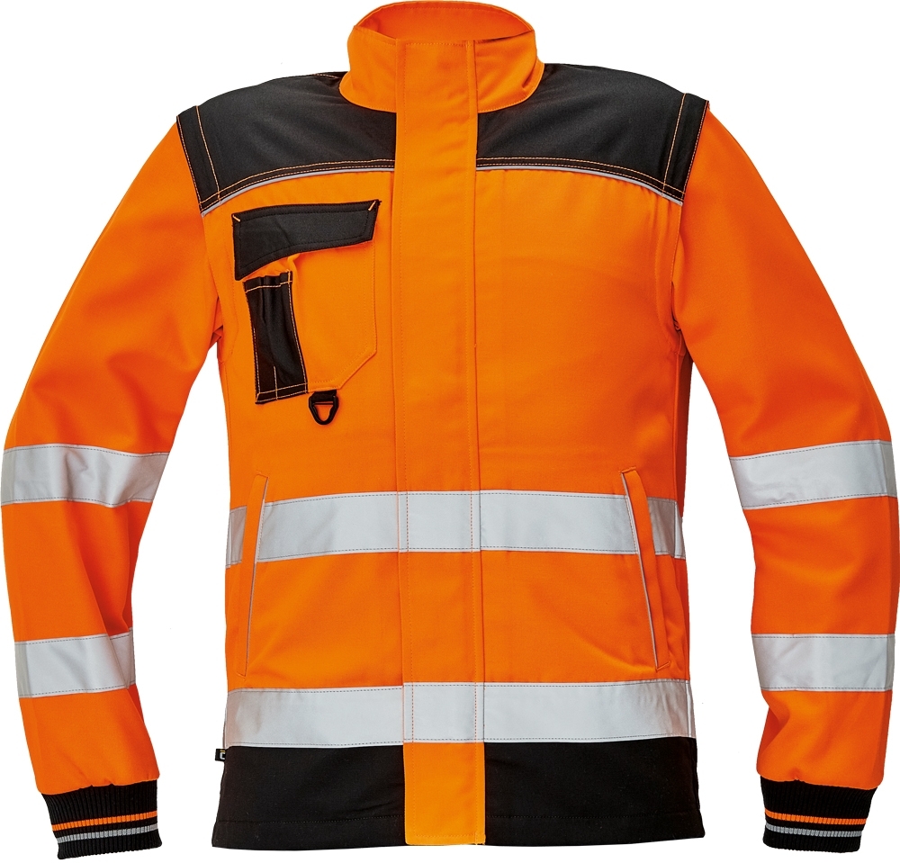 Cerva KNOXFIELD HI-VIS Reflexná bunda 2v1 Fluorescenčno oranžová, 62