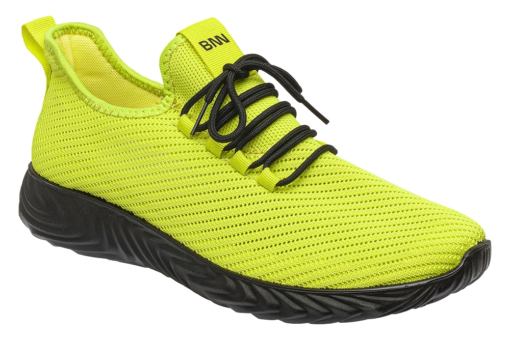 Bennon NEXO YELLOW/BLACK LOW Ľahká poltopánka dámska Žltá-Čierna, 40