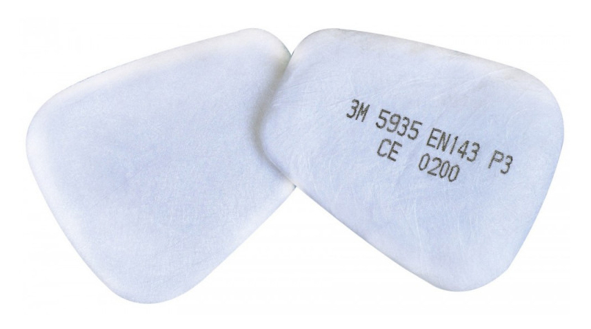 3M 5935 P3R Časticové filtre 2 kusov