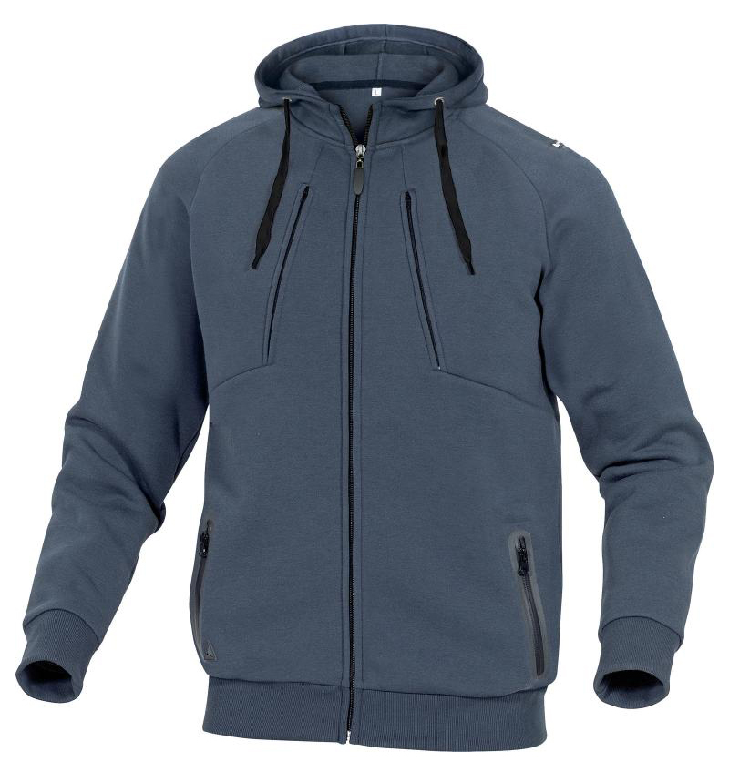 Delta Plus ANZIO Mikina s kapucňou S, Námornícka modrá