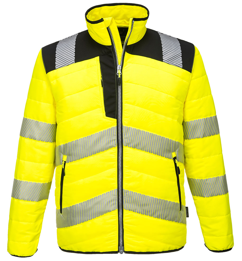 Portwest PW371 HI-VIS Reflexná bunda PW3 S, Fluorescenčno žltá-Čierna
