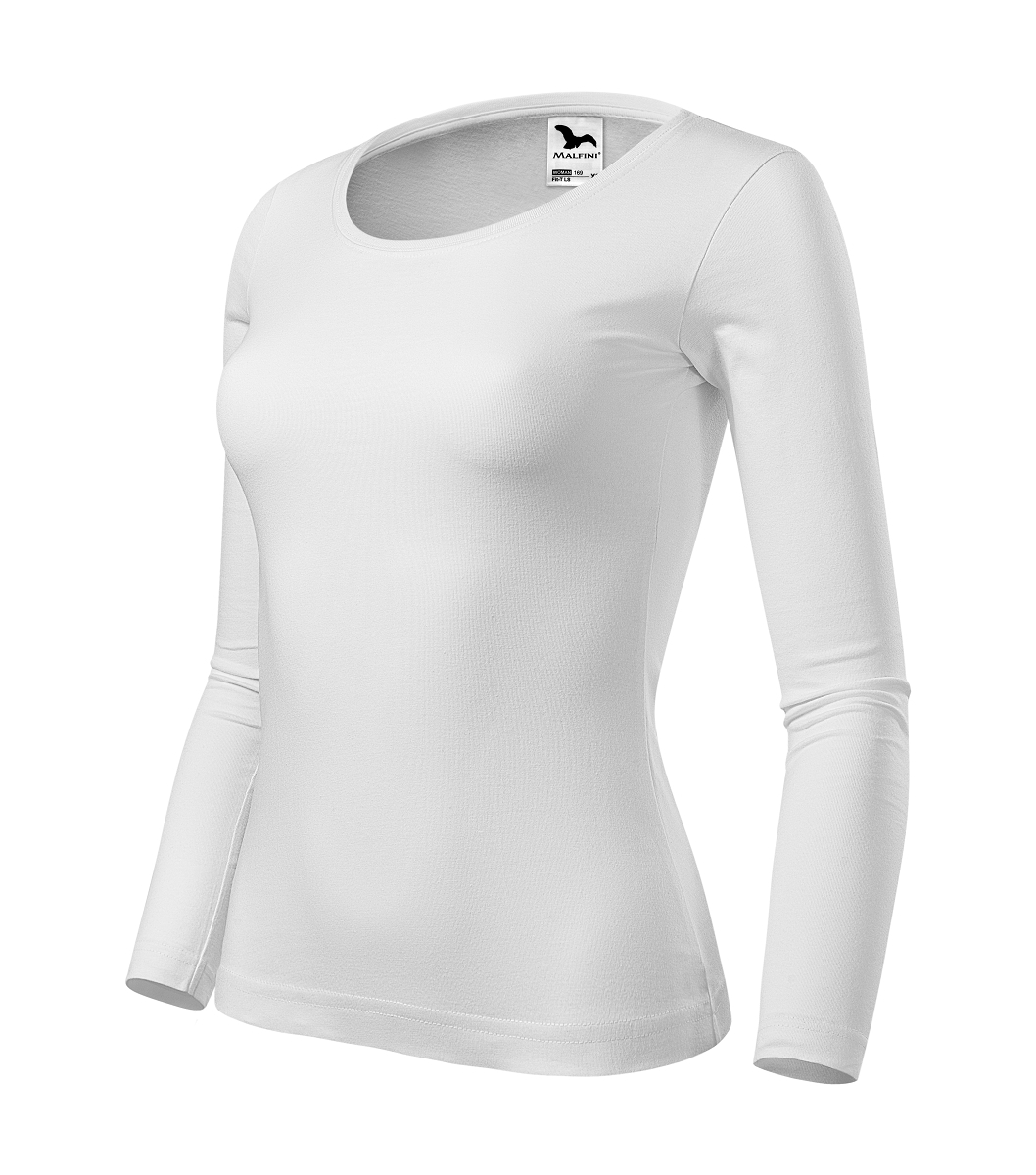 Malfini FIT-T LS 169 Tričko dámske Biela, XXL