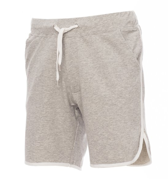 Payper COMBAT MELANGE Bermudy pánske S, Melange grey-White