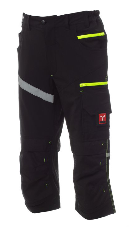 Payper NEXT 4W PIRATE Skrátené 3/4 nohavice 44, Black-Black