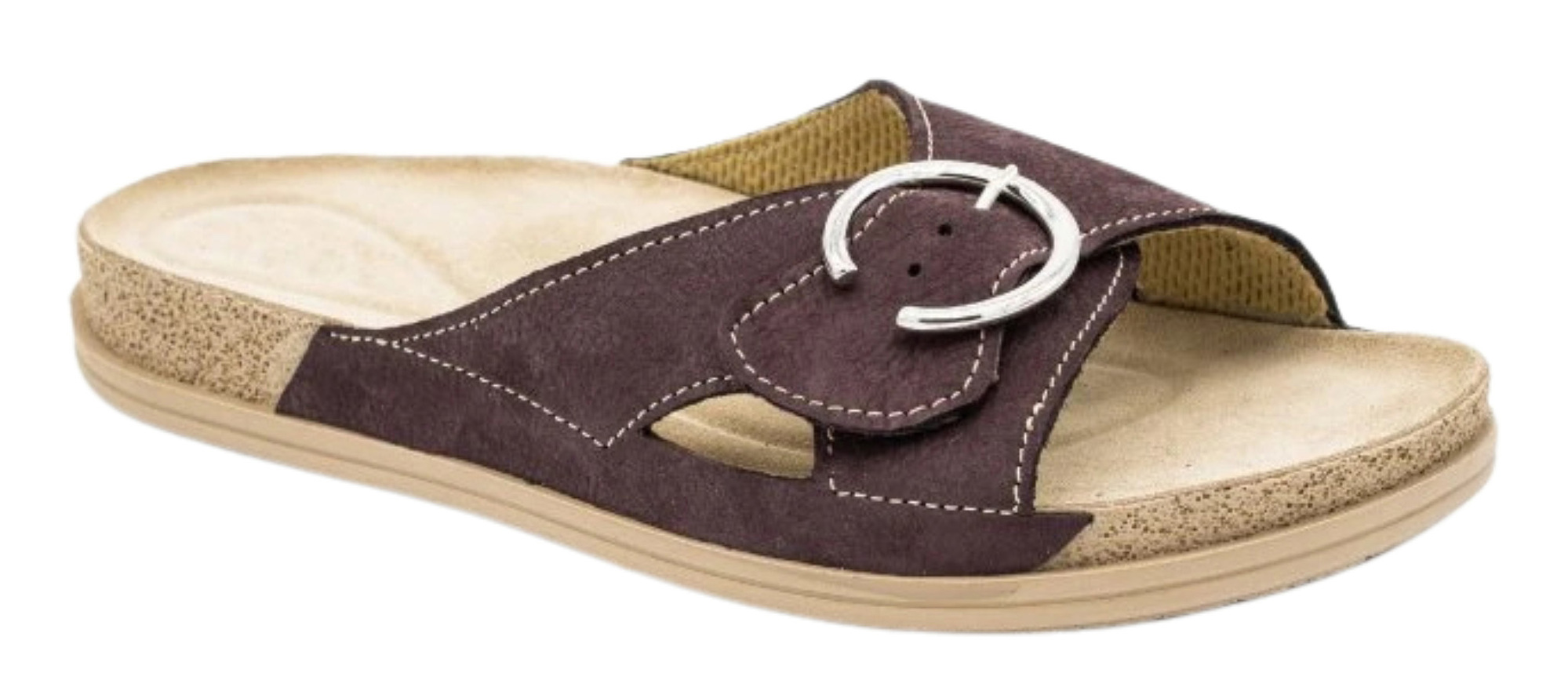 Medistyle MALAGA Dámske zdravotné šľapky 37, Vínová Medistyle MALAGA Dámske zdravotné šľapky 37, Vínová