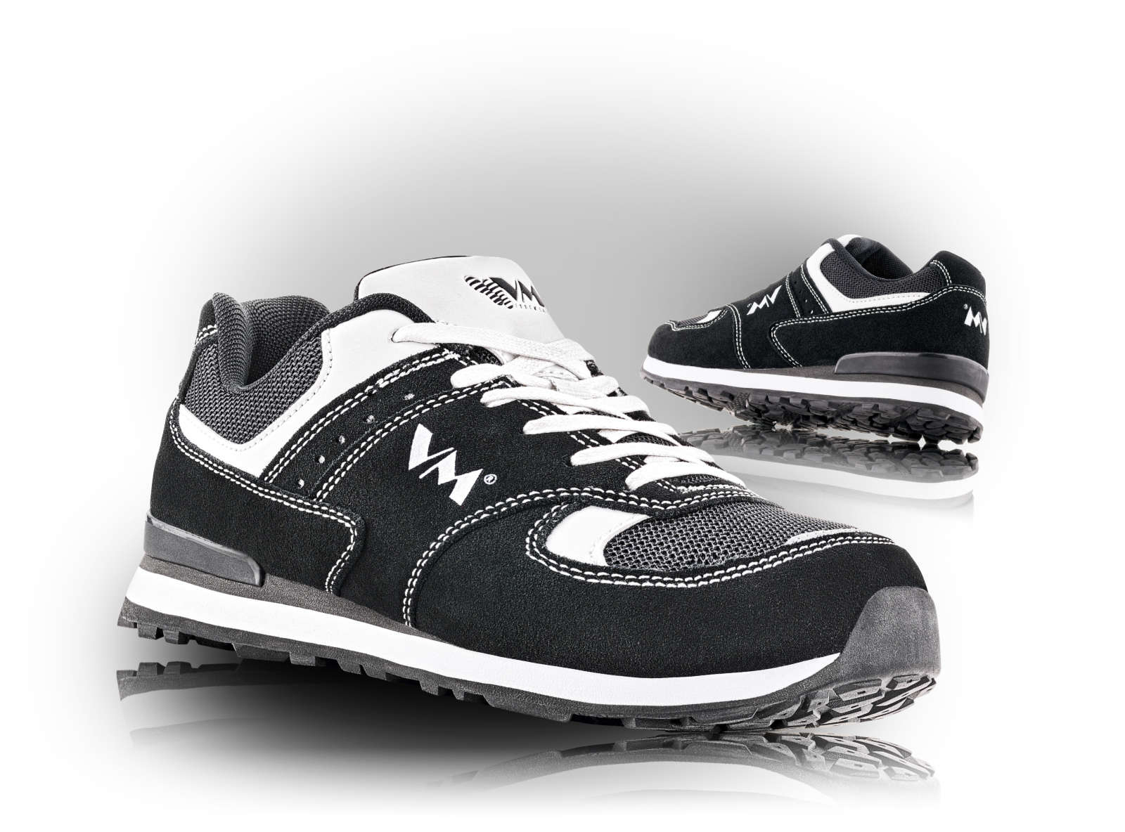 VM Footwear CATANIA Outdoorová obuv Čierna-Biela, 37