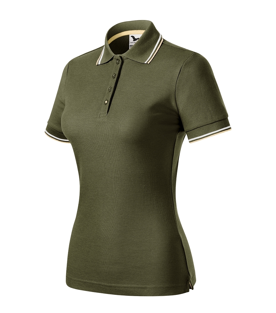 Malfini FOCUS 233 Polokošeľa dámska L, Military
