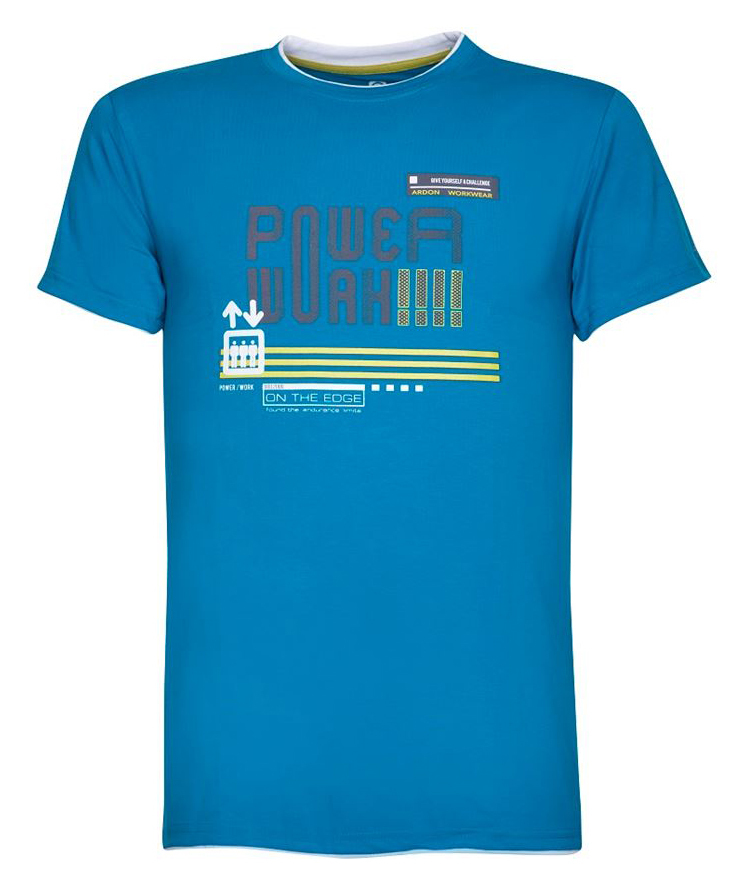 Ardon 4TECH POWERWORK Tričko s krátkym rukávom Modrá, S