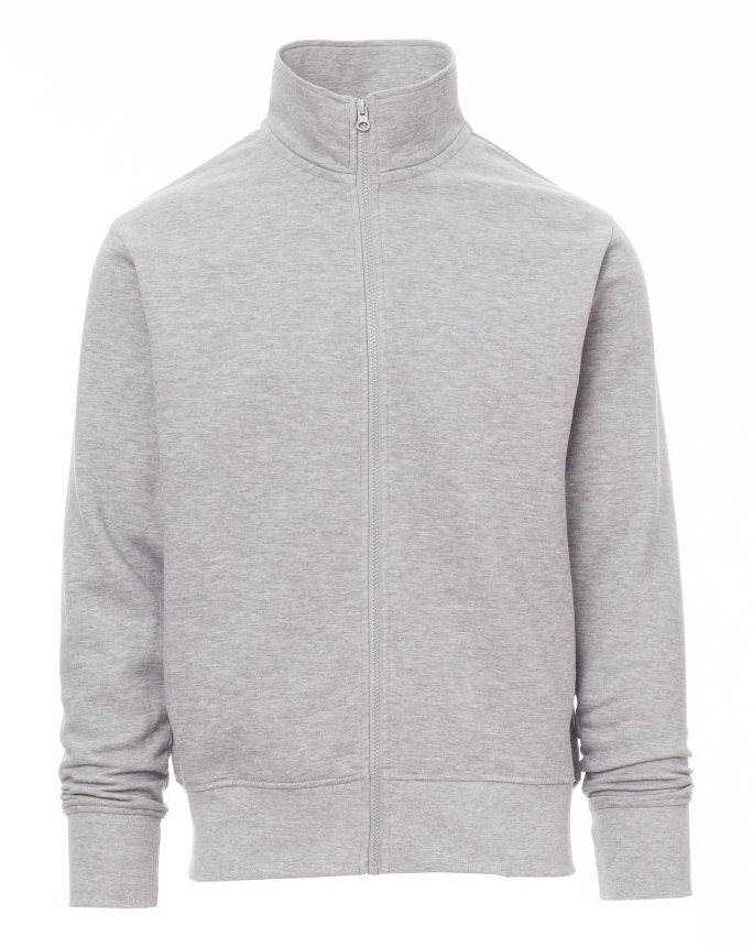 Payper HOUSTON MELANGE Mikina na zips XS, Melange grey