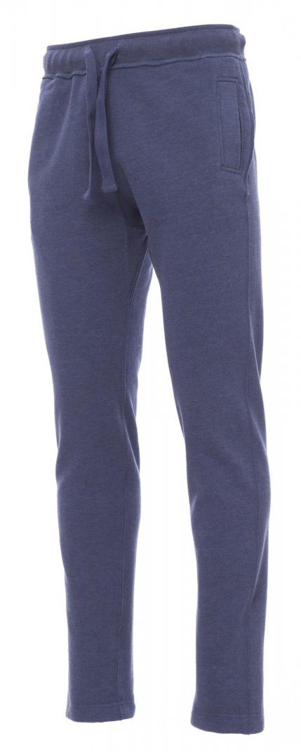 Payper COLLEGE Teplákové nohavice pánske S, Melange light denim