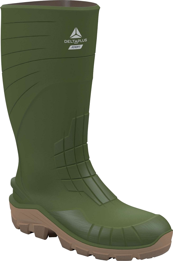 Delta Plus AEROGREEN O4 CI FO SR Pracovné čižmy 35, Khaki-Béžová