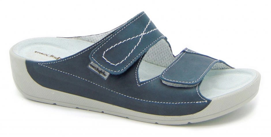 Medistyle ELVÍRA Dámske zdravotné šľapky 39, Tmavo modrá