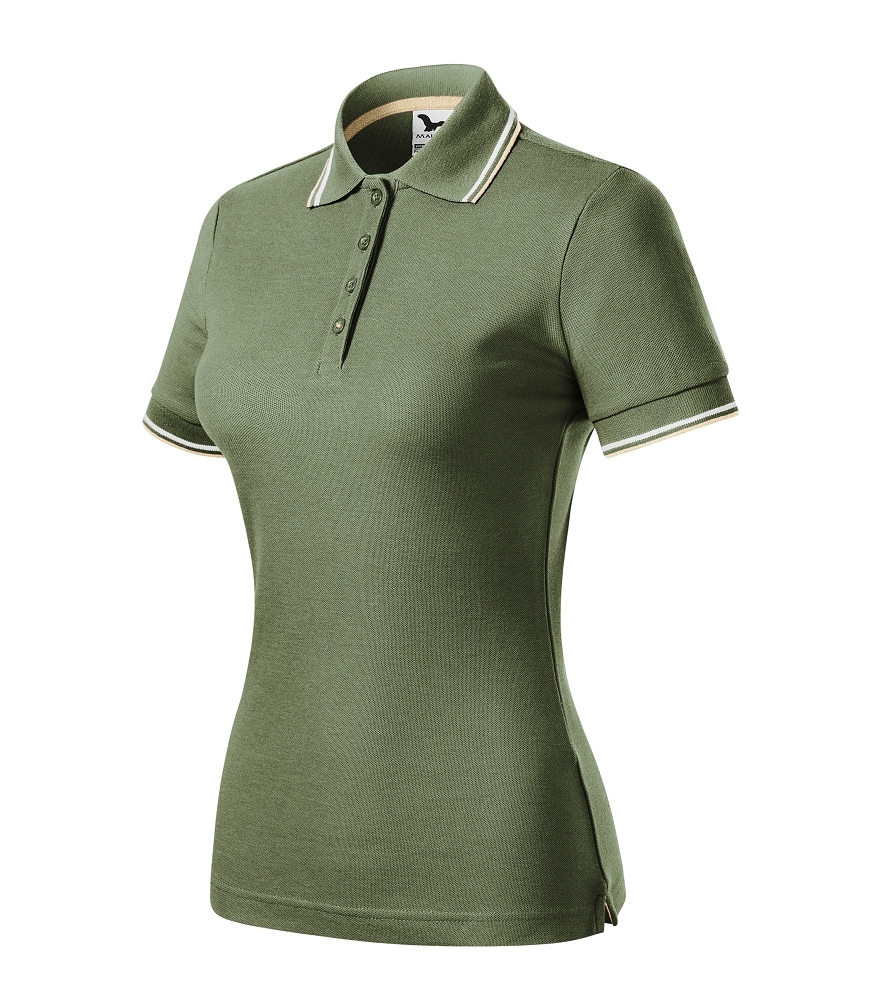 Malfini FOCUS 233 Polokošeľa dámska M, Khaki