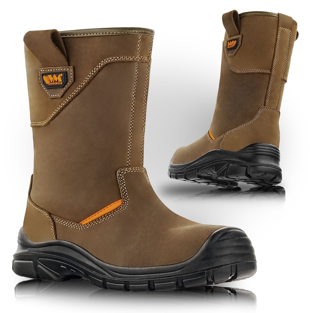 VM Footwear EDINBURGH O2 Pracovná obuv Hnedá, 39
