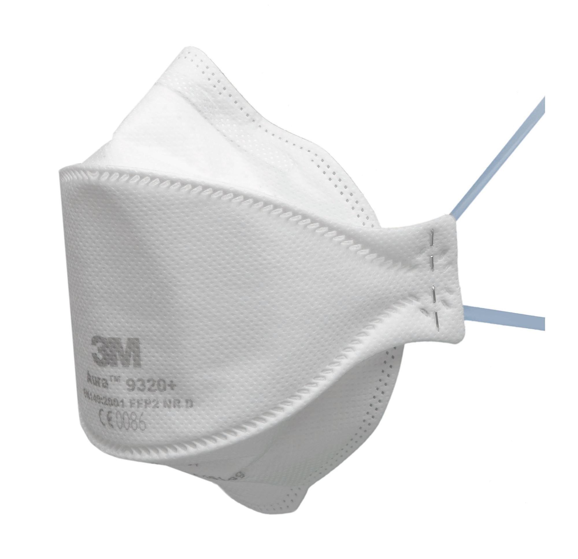 3M 9320+ FFP2 Respirátor Biela