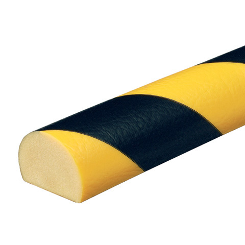DP 10022 Varovný a ochranný profil 1 - 4x3x100 cm Čierna-Žltá