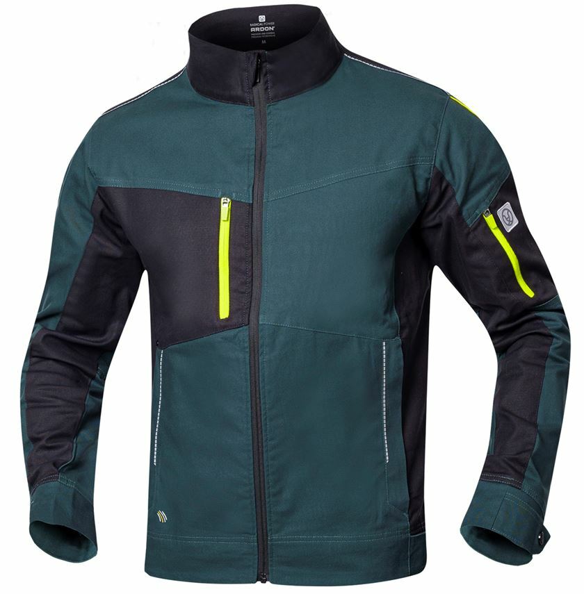 Ardon 4XSTRETCH Pracovná blúza XXL, Tmavo zelená