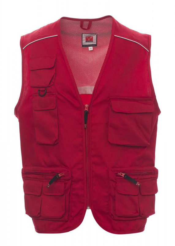 Payper POCKET Letná vesta S, Red