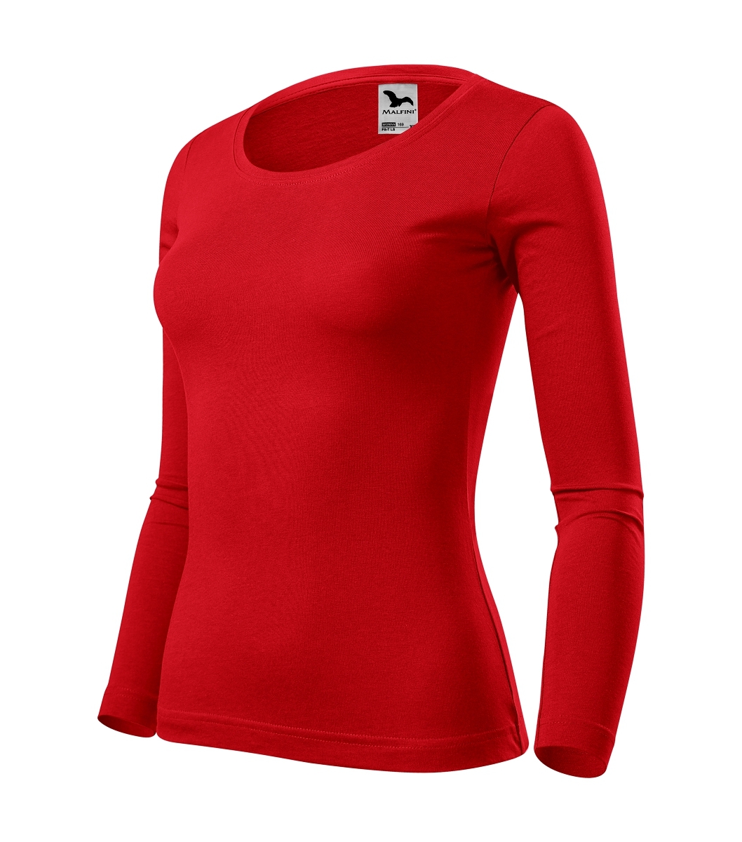 Malfini FIT-T LS 169 Tričko dámske M, Červená