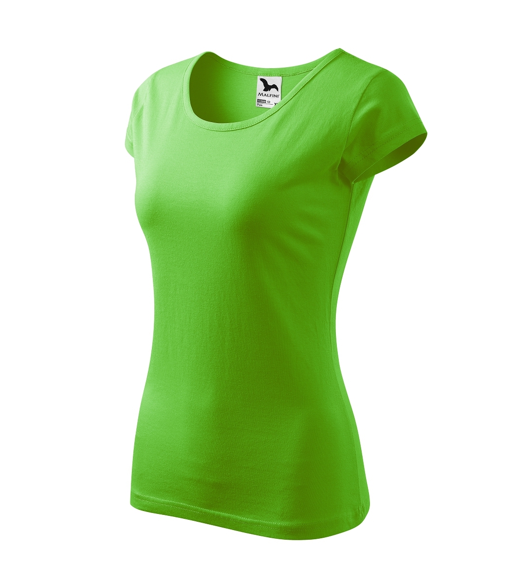 Malfini PURE 122 Tričko dámske XXL, Green apple