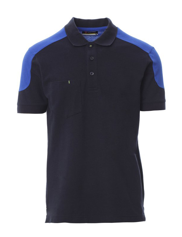 Payper COMPANY Polokošeľa pánska XS, Navy blue-Royal blue