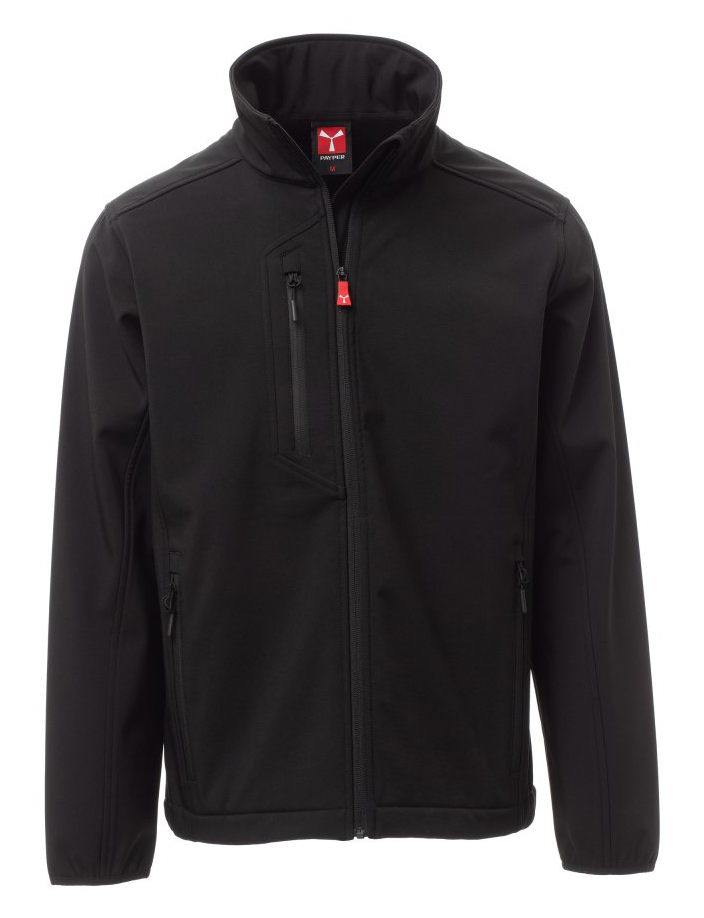 Payper GALWAY Softshellová bunda XXS, Black-Black