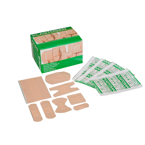 PLASTOSAN ZM K023 Náplasti s vankúšikom mix 100 kusov