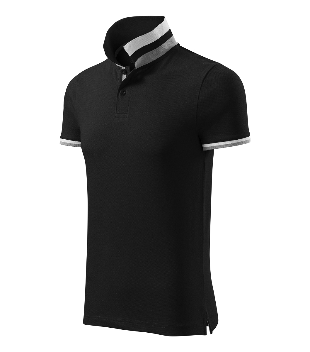 Malfini Premium COLLAR UP 256 Polokošeľa pánska Čierna, M