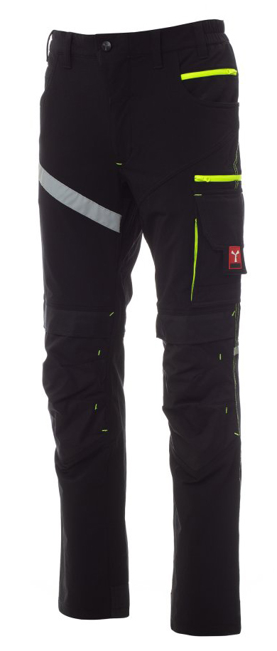 Payper NEXT 4W SUMMER Pracovné nohavice 42, Black-Black