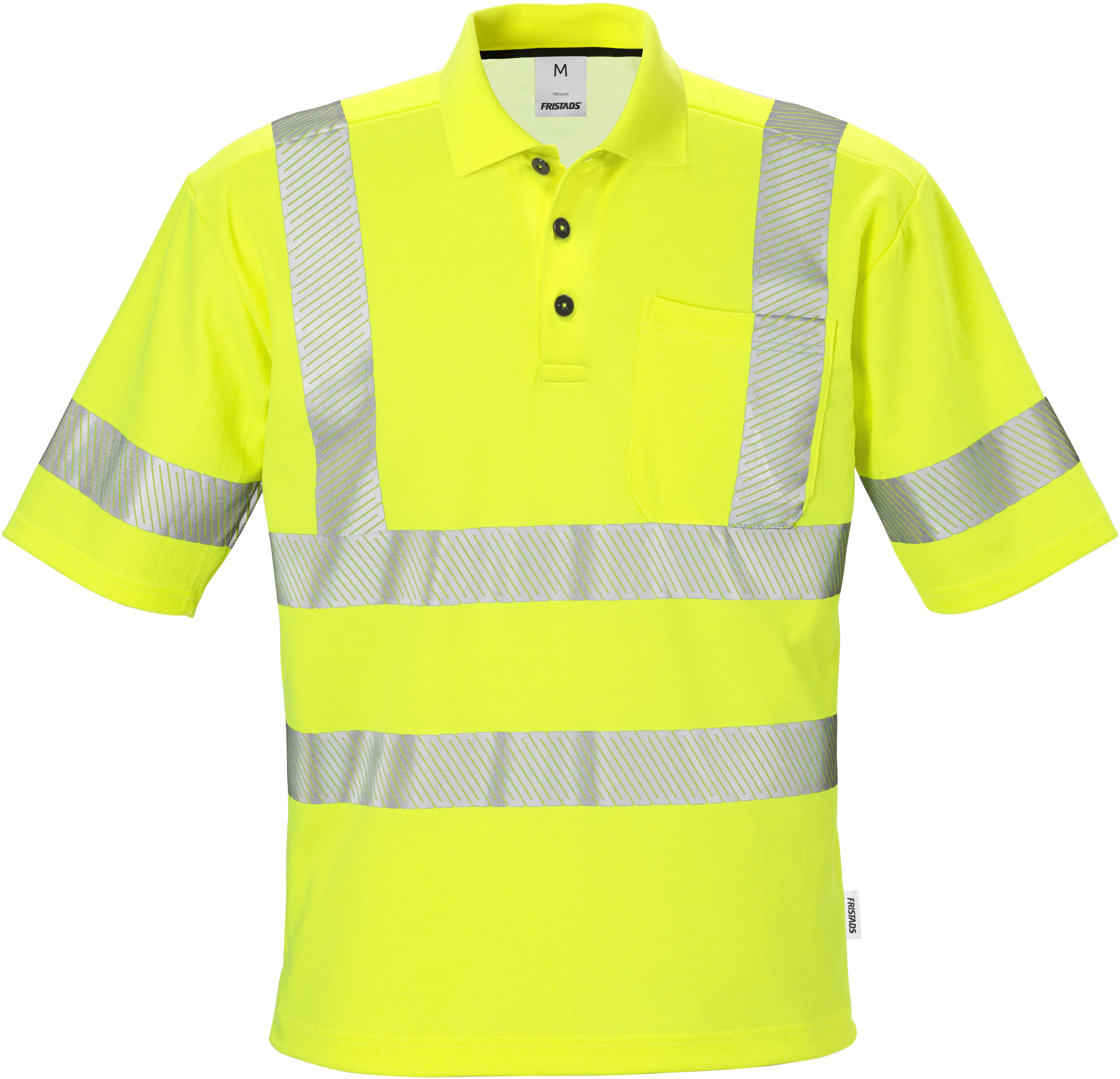 Fristads Výstražná polokošeľa 7406 TPS XS, Výstražná žltá