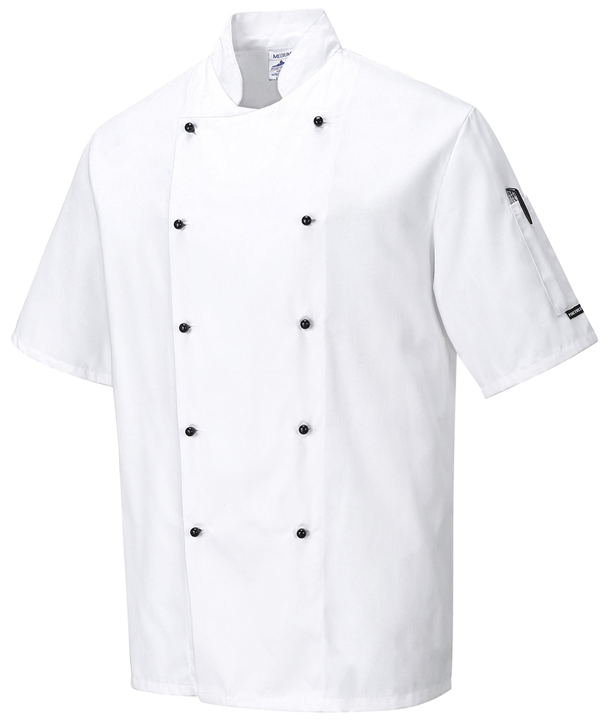 Portwest C734 KENT CHEFS Kuchársky rondon Biela, XS