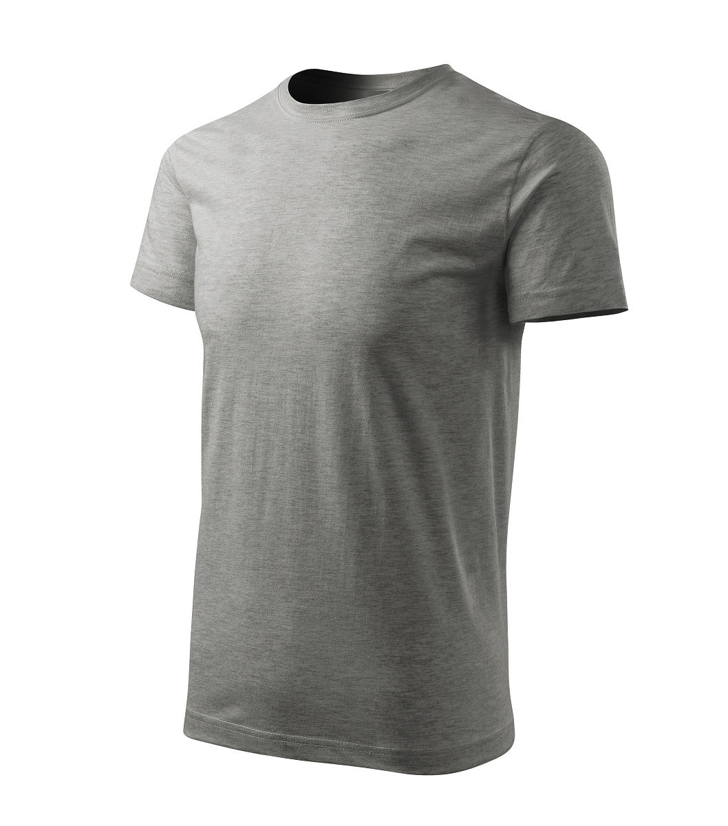 Malfini HEAVY NEW FREE F37 Tričko unisex XS, Tmavosivý melír