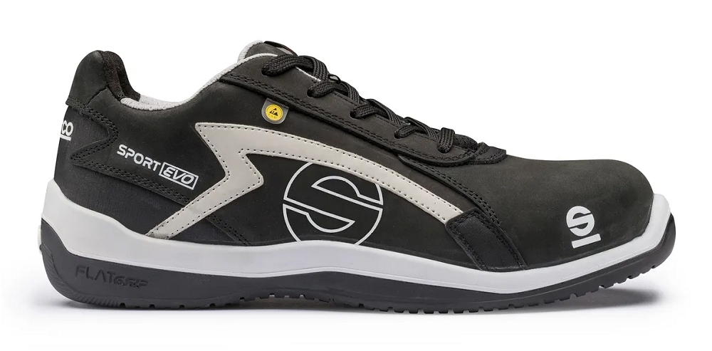 Sparco SPORT EVO SPA ESD S3 SRC Bezpečnostná obuv Čierna-Sivá, 38