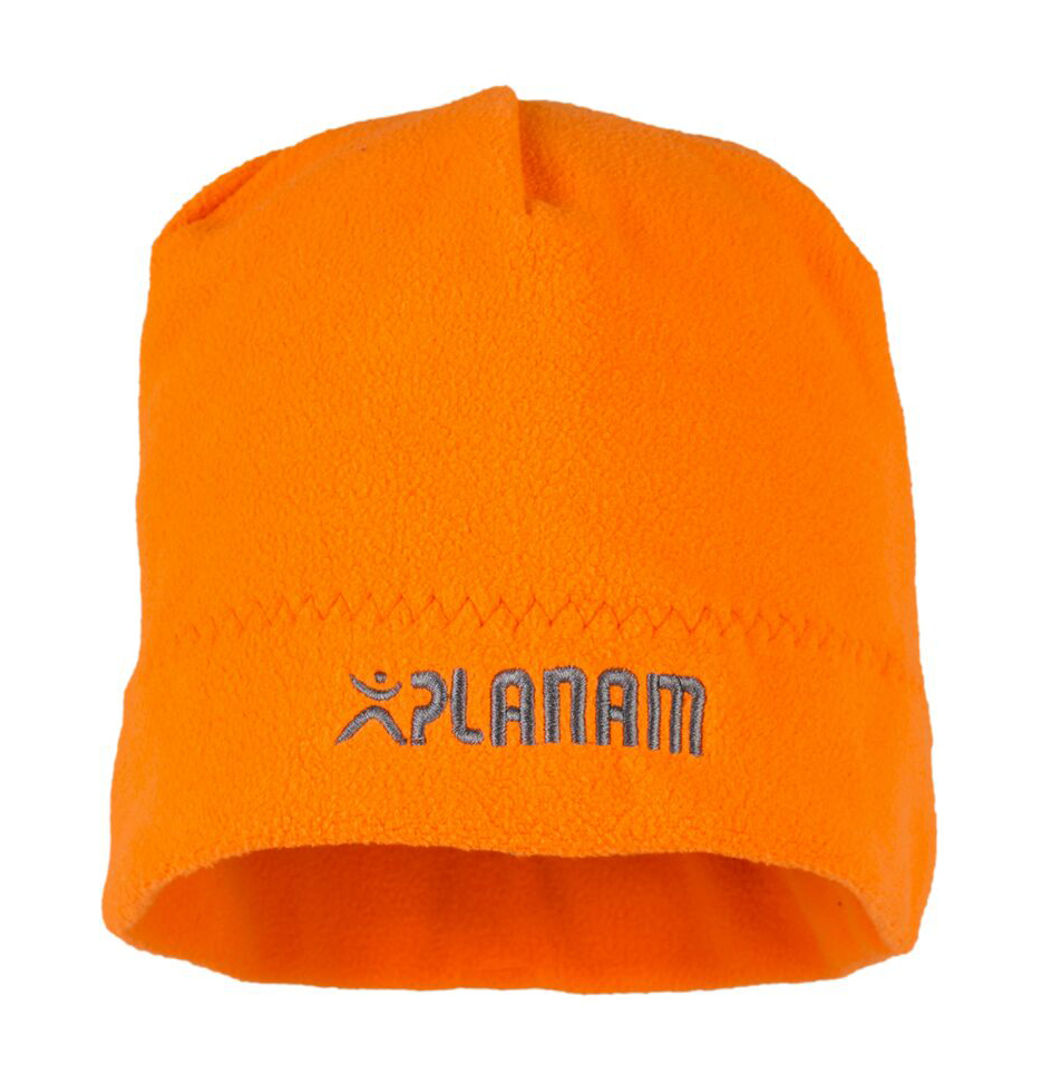 Planam ACCESSORIES Fleecová čiapka M, Oranžová