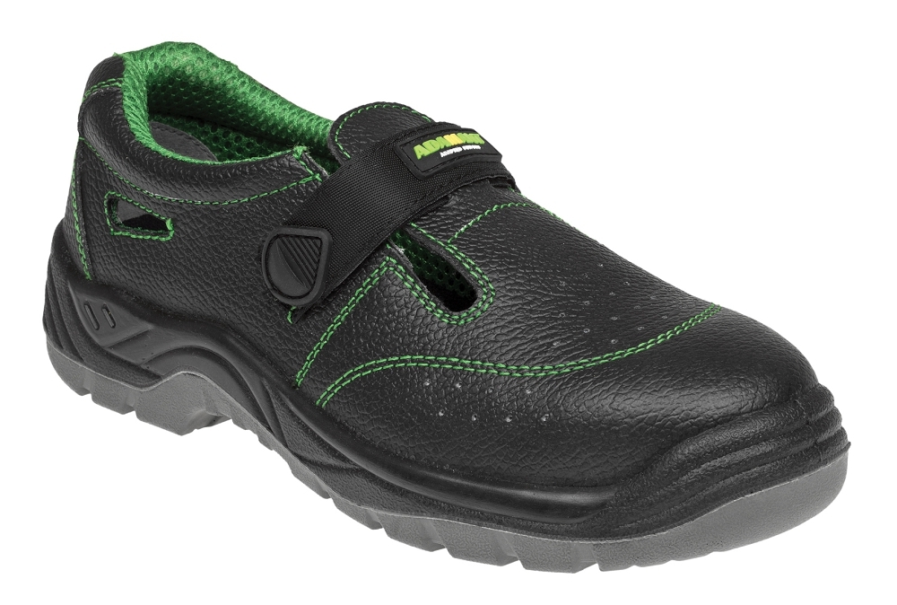 Adamant CLASSIC S1 SANDAL Bezpečnostné sandále Čierna, 35