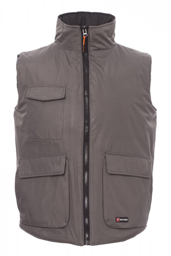 Payper WANTED Zateplená vesta XS, Smoke-Black