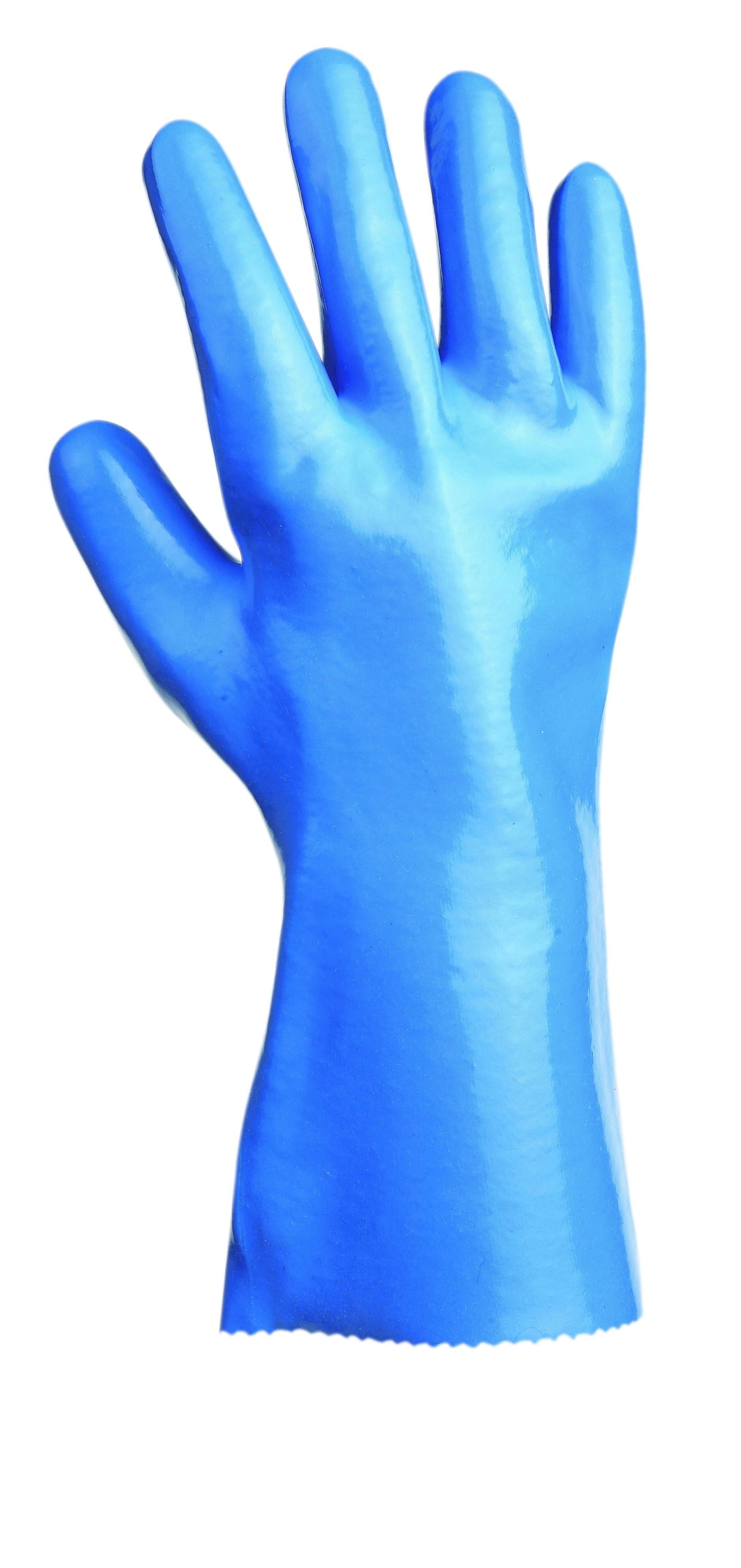 Dipped Gloves UNIVERSAL HLADKÉ Chemické rukavice Modrá, 7