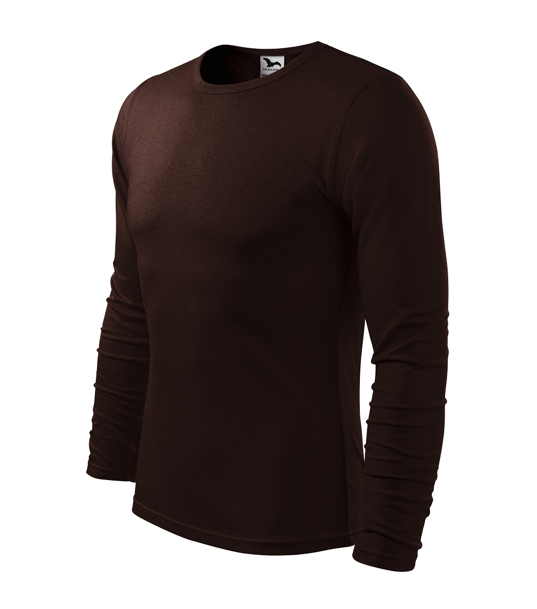 Malfini FIT-T LS 119 Tričko pánske L, Kávová