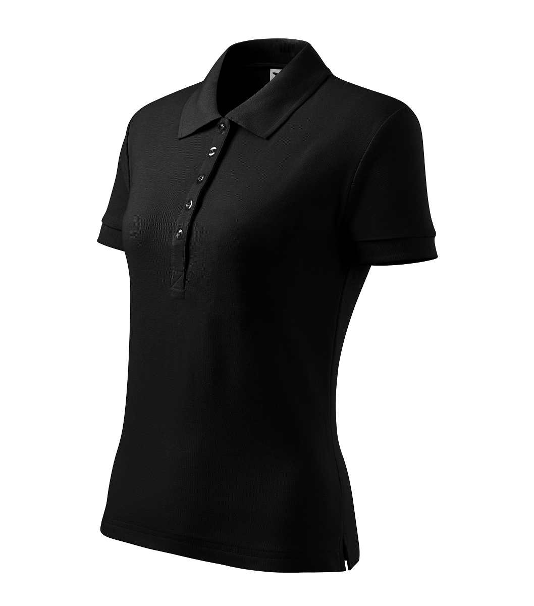 Malfini COTTON HEAVY 216 Polokošeľa dámska Čierna, M