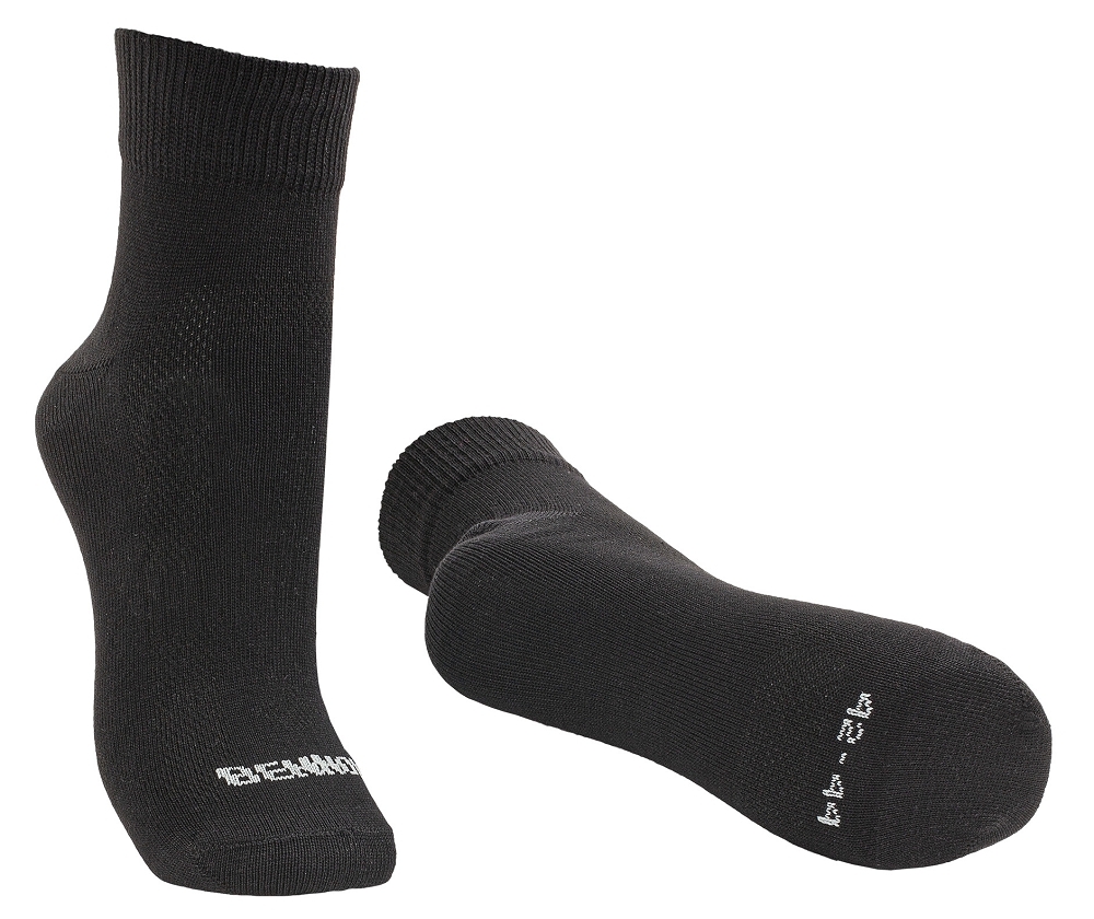 Bennon AIR SOCK BLACK Ponožky Čierna, 39-41