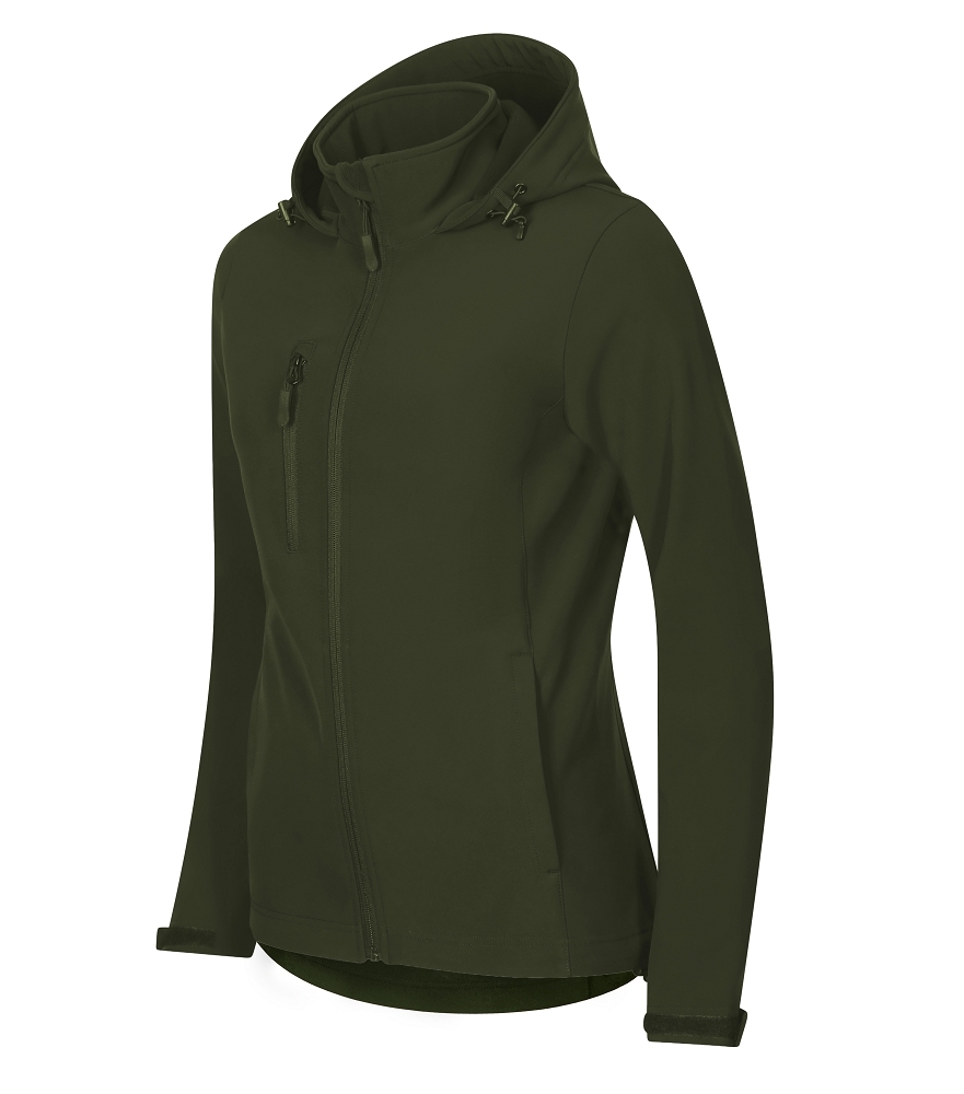 E-shop Malfini TRAIL 549 Softshellová bunda dámska 3XL, Military