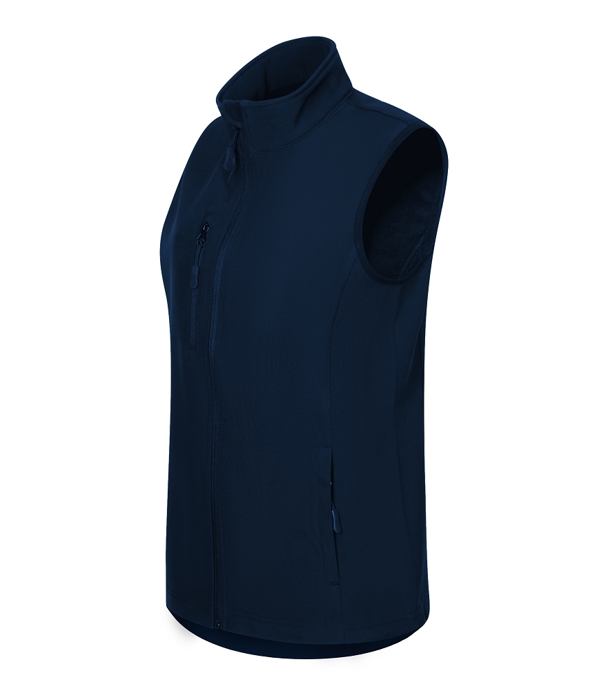 E-shop Malfini TRAIL 569 Softshellová vesta dámska 3XL, Tmavomodrá