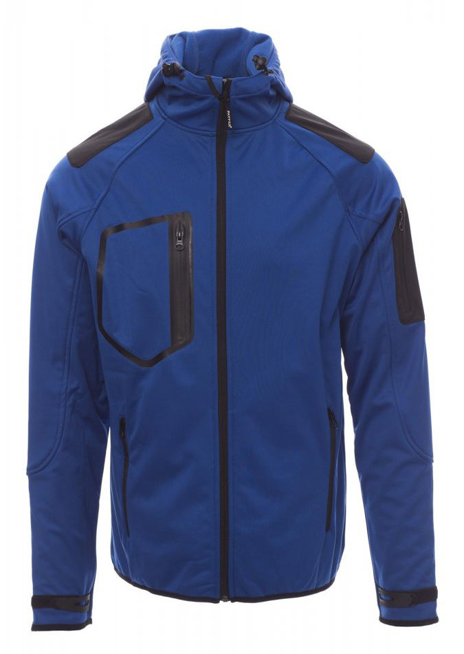 Payper EXTREME Softshellová bunda pánska XS, Royal blue-Black