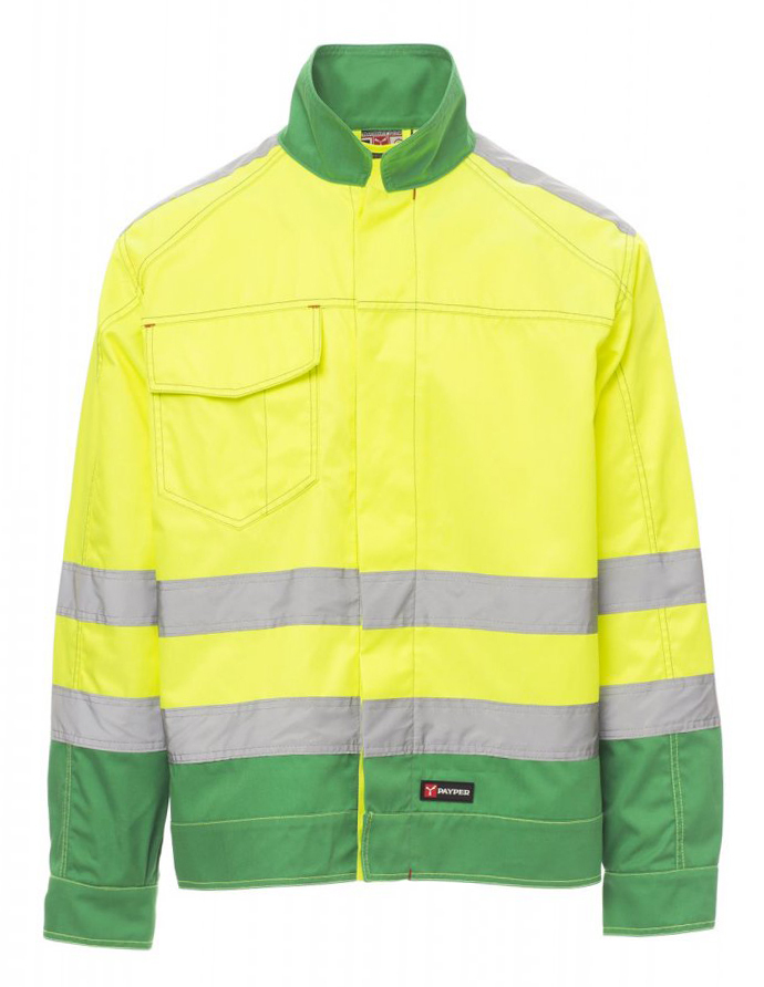 Payper SAFE HI-VI Reflexná bunda S, Fluorescent yellow-Green