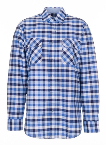 Planam SHIRTS COUNTRYHEMD Košeľa Modrá, 37/38