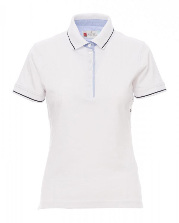 Payper LEEDS Polokošeľa dámska XL, White-Navy blue