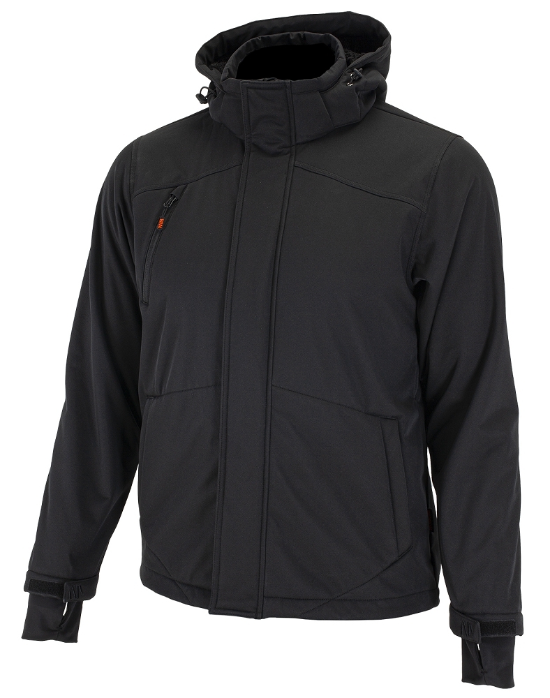 Bennon MERITON JACKET BLACK Softshellová bunda XS, Čierna