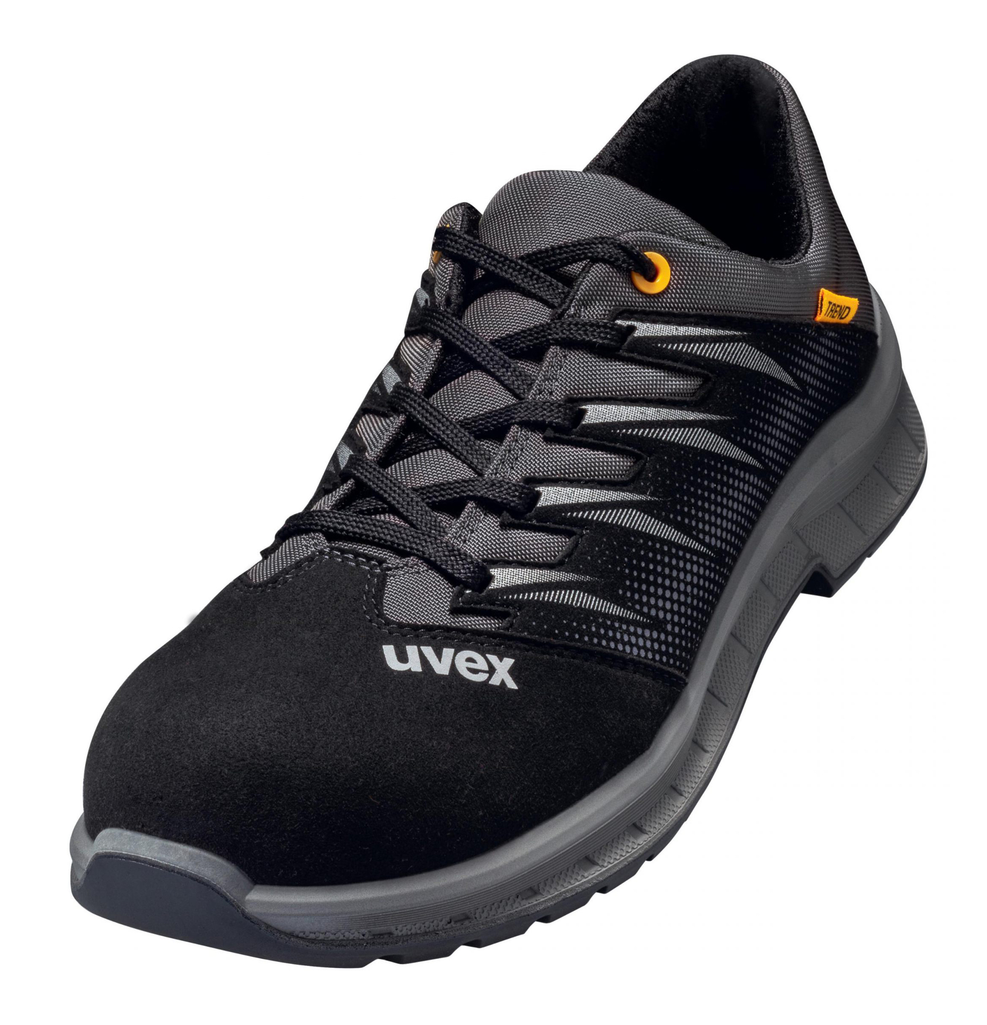 Uvex 6949 S2 SRC Bezpečnostná obuv Čierna-Sivá, 38