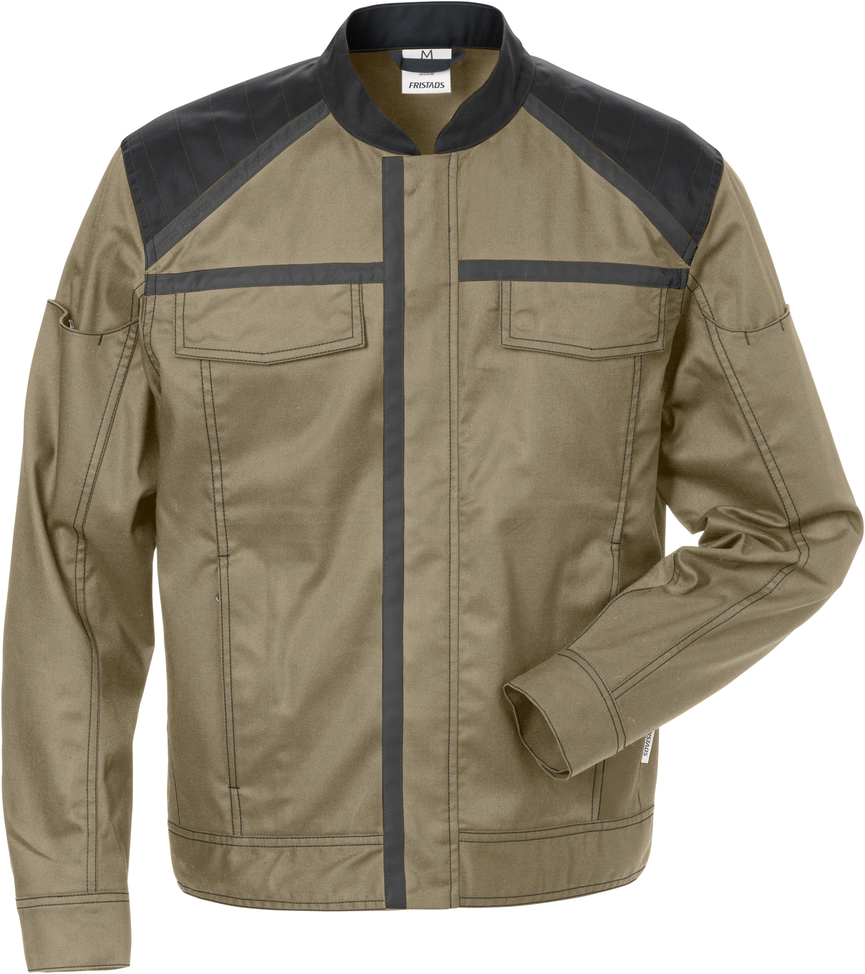 Fristads Bunda 4555 STF XS, Khaki-Čierna